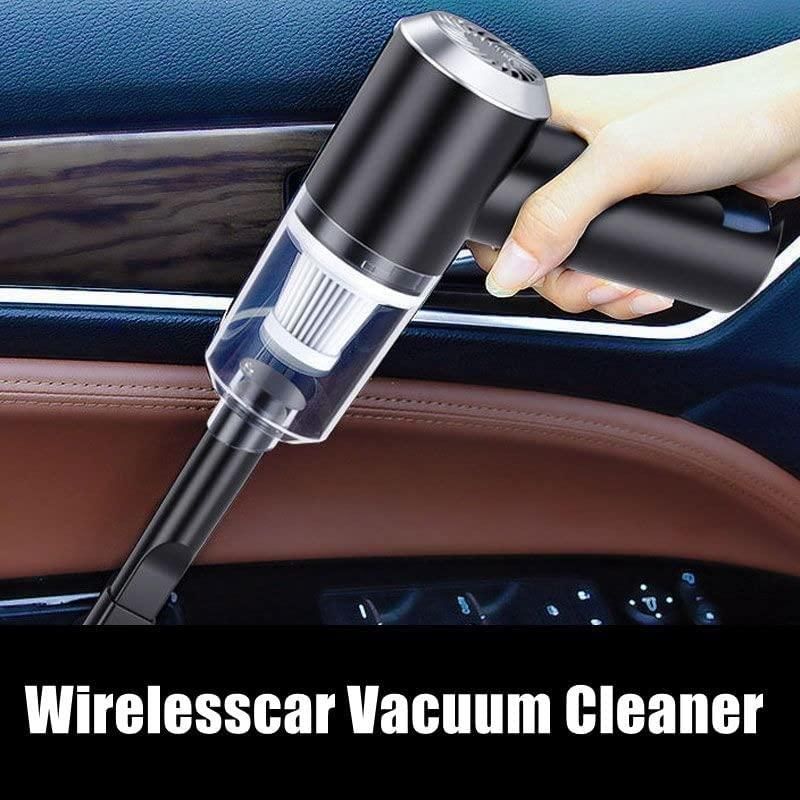 Portable Air Duster & Wireless Vacuum Cleaner – Powerful 2-in-1 Cleaning Solution for Home, Office & Car